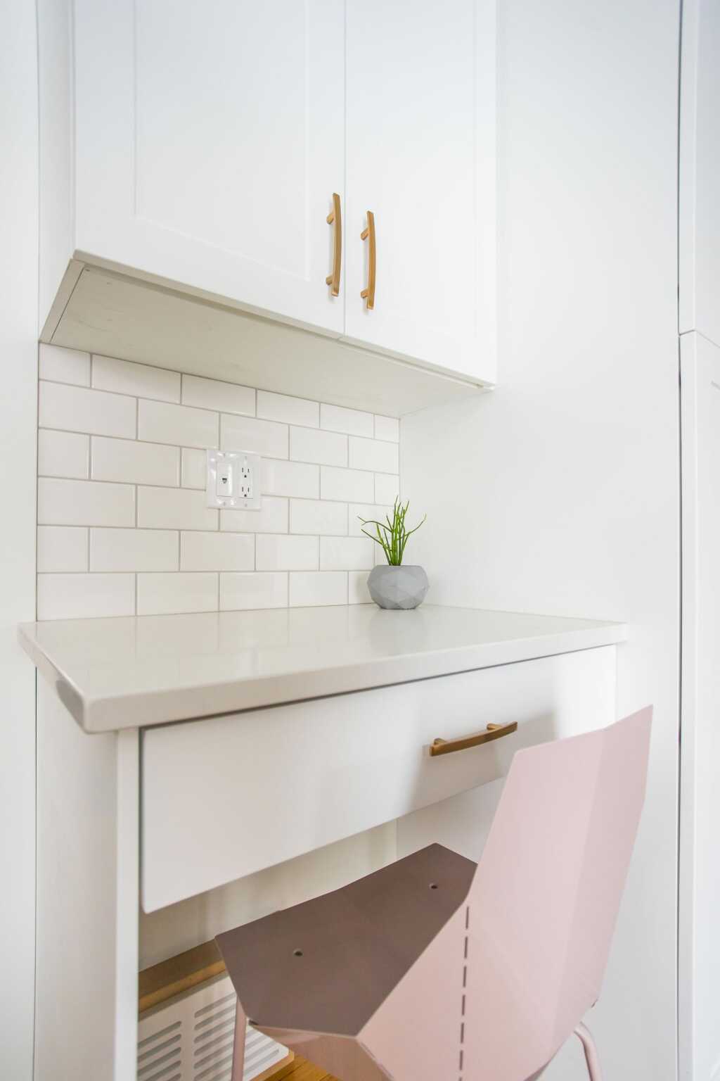 Belamour Homes - Angus Street Kitchen and Bathroom Renovation - Desk