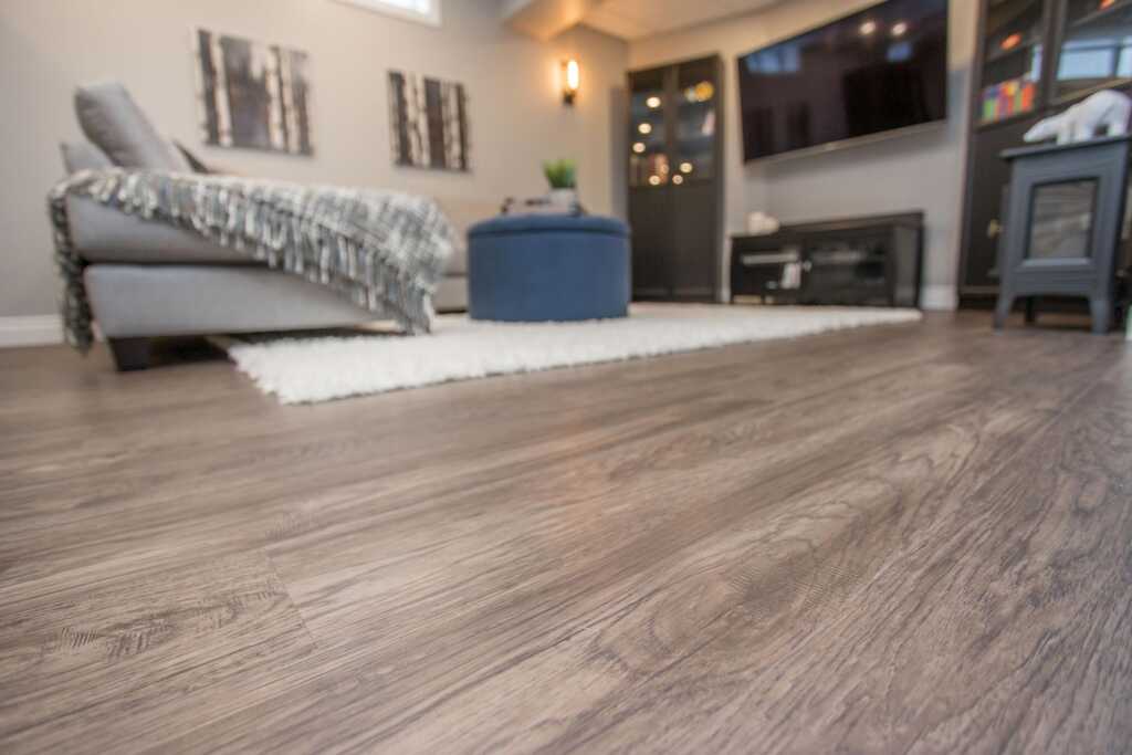 Belamour Homes - Essex Crescent Basement Renovation - Flooring