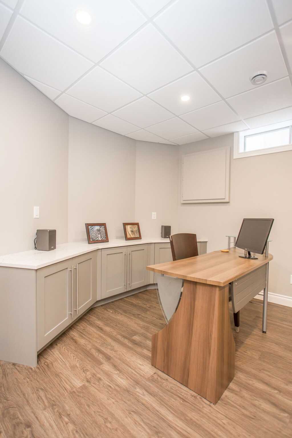 Belamour Homes - Essex Crescent Basement Renovation - Office