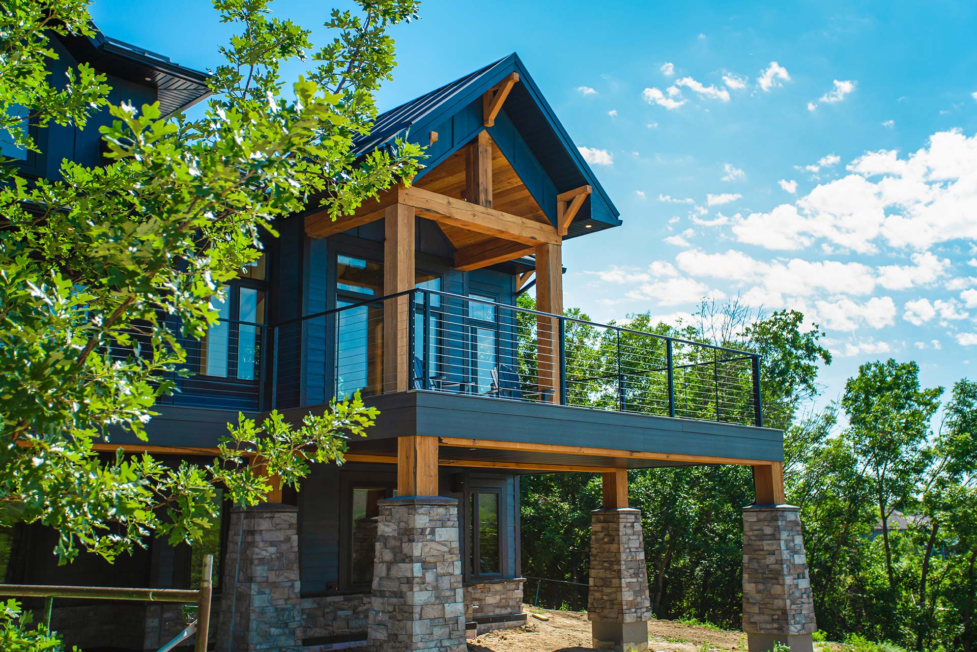 Belamour Homes - Pasqua Lake House - Exterior Patio